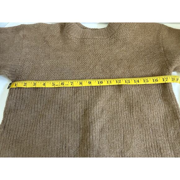 Alps Vintage Nordic Wool Sweater – Women’s M, Caramel - Picture 4 of 8